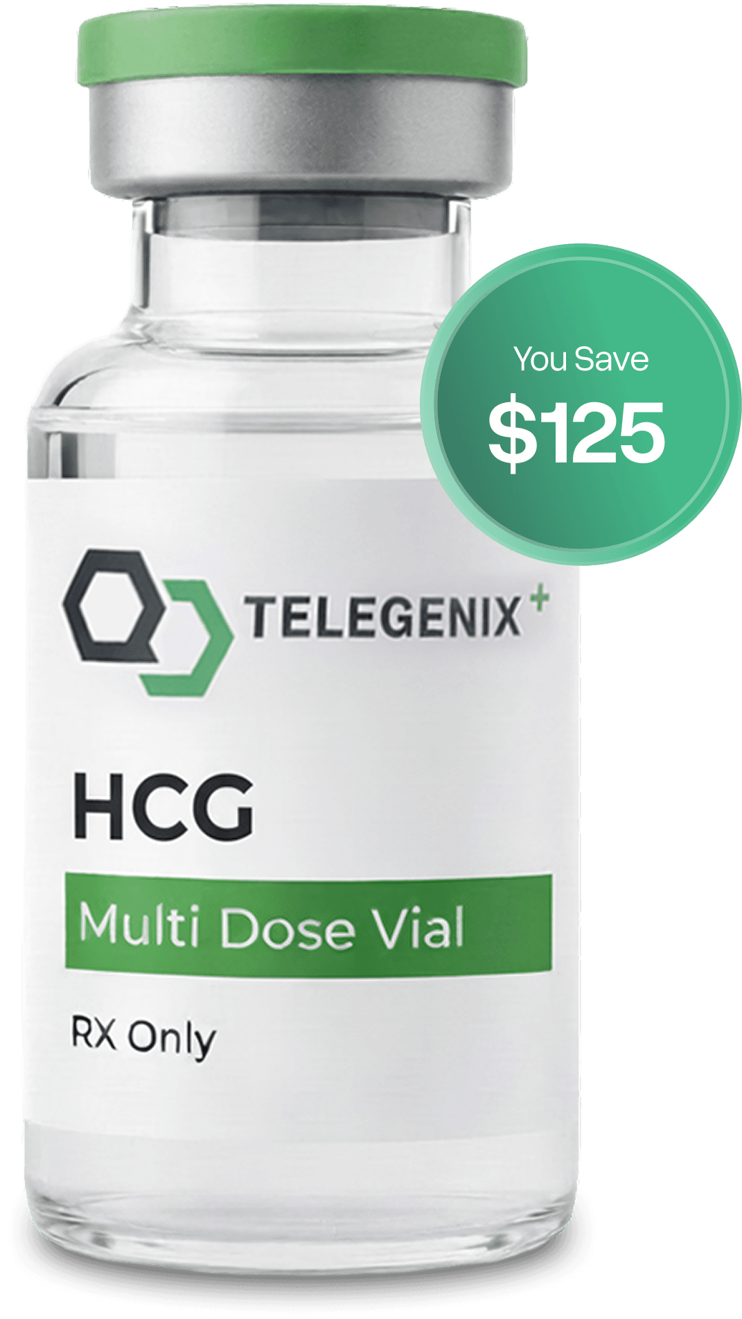 HCG product vial